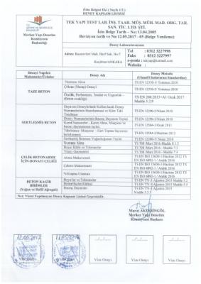 Kapsam Listesi 1